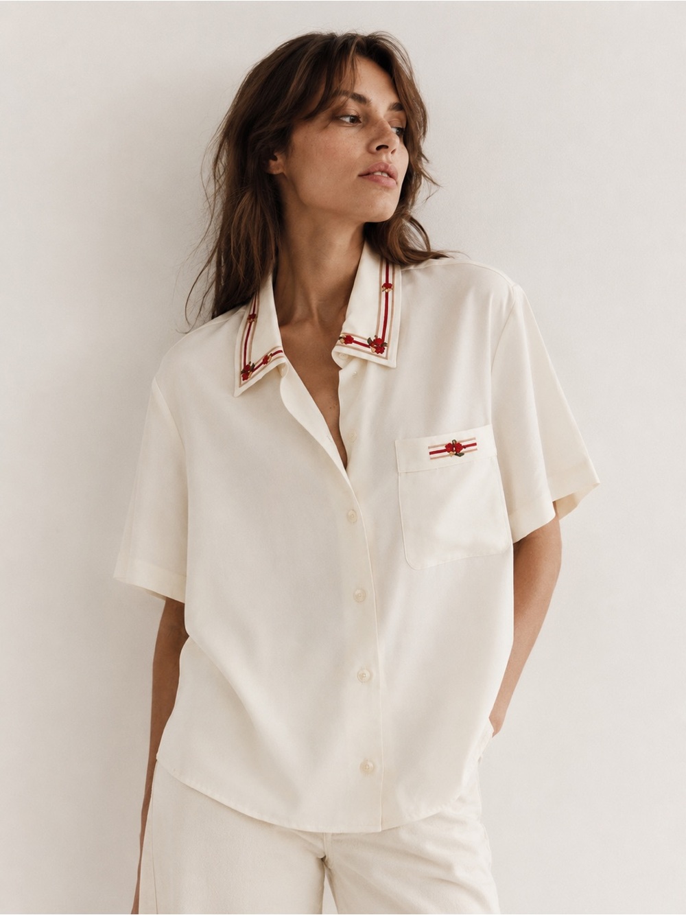 NWT Vintage Lauren Jeffries Boxy Blouse